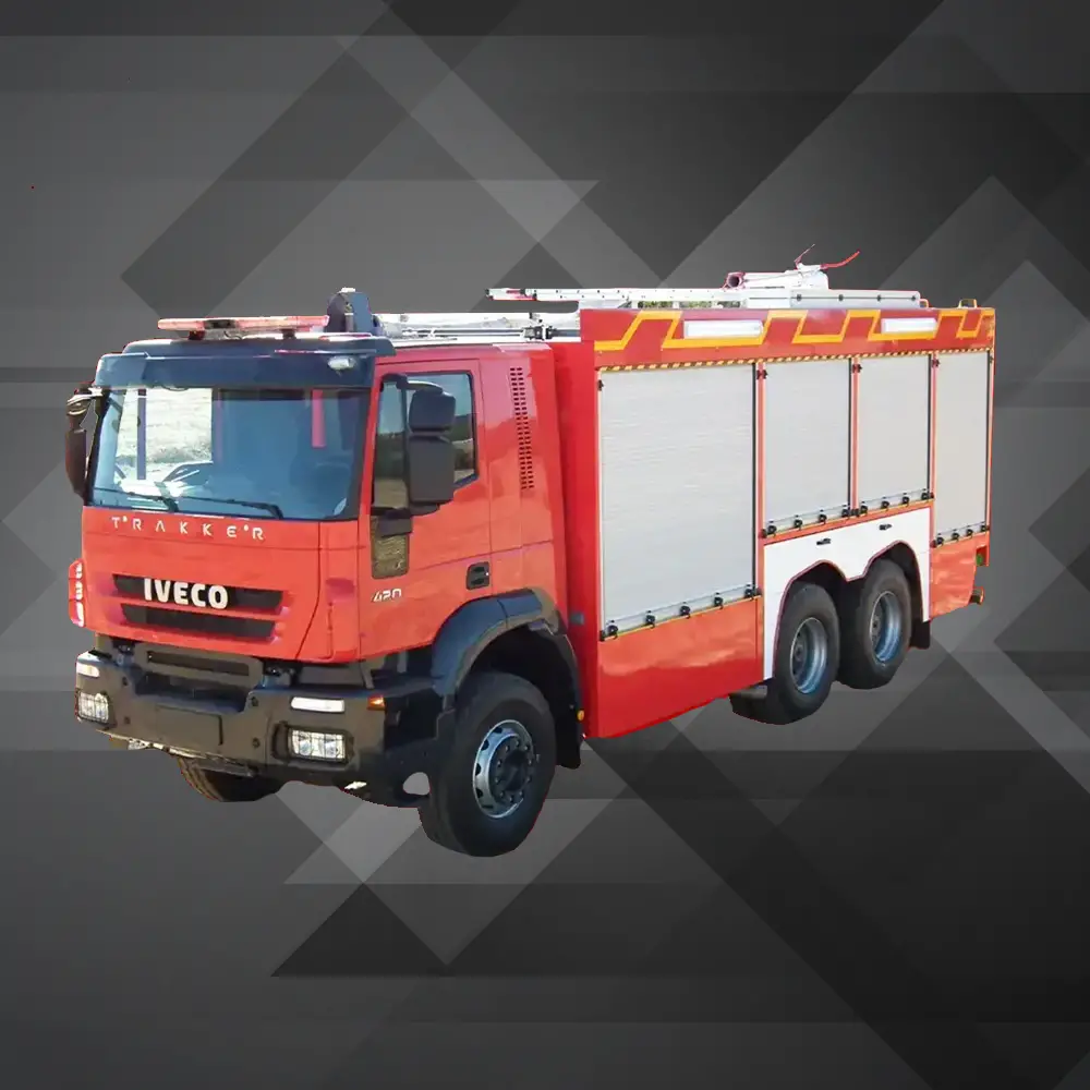 FIRE VEHICLES WITH STAIRS AND WITHOUT STAIRS